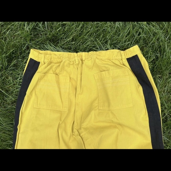 Big Bud Press Yellow and Black Western Cavalry Pants Size 5XL - Picture 6 of 6